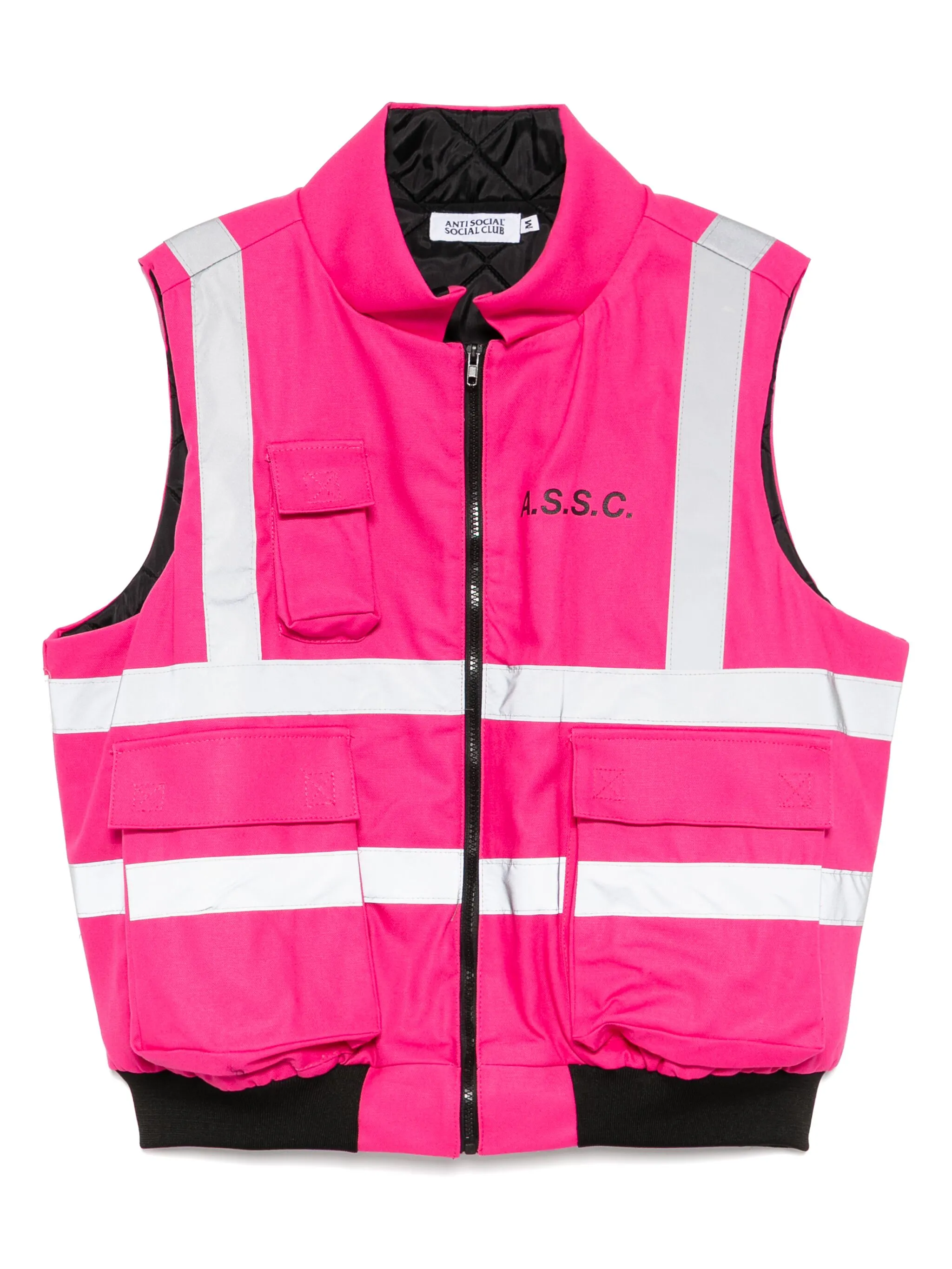 

Жилет ASSC Hi-Vis Anti Social Social Club, розовый