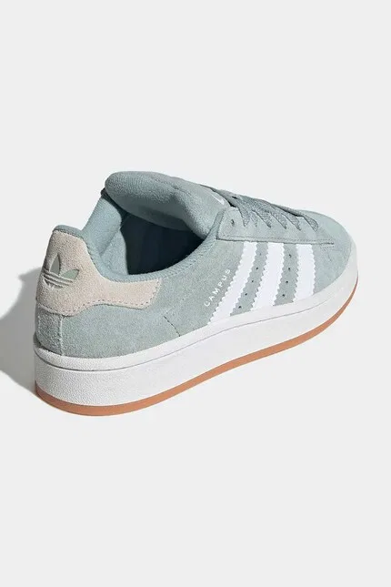 Кроссовки замшевые CAMPUS 00s Adidas Originals, бирюзовый — фото 3