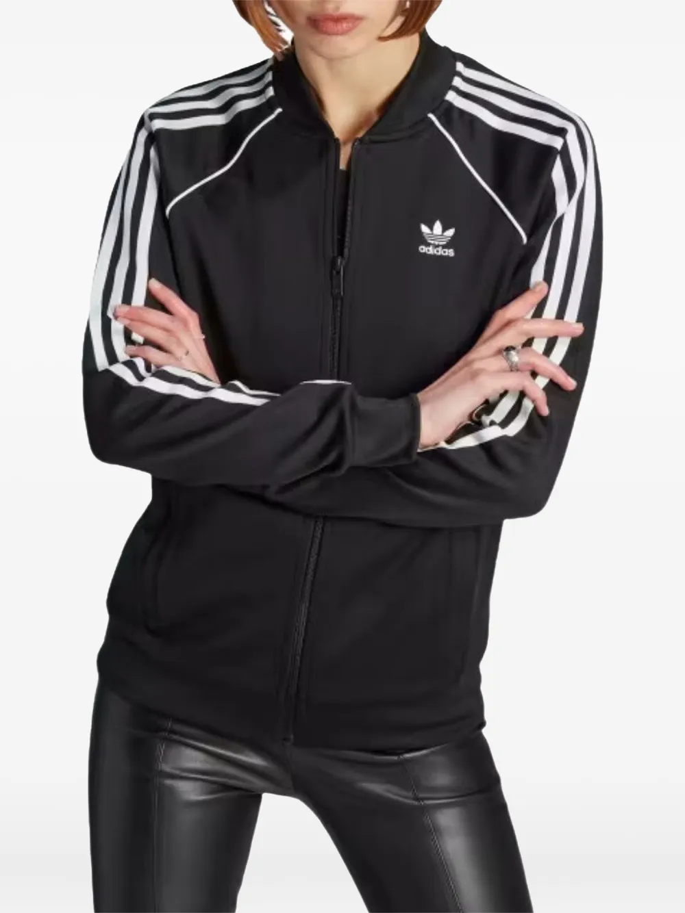Спортивная куртка Adicolor Classics SST Adidas, черный — фото 2