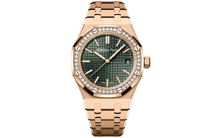 

AUDEMARS PIGUET ROYAL OAK Автоматический механический женский часовой механизм 37 мм Green Dial