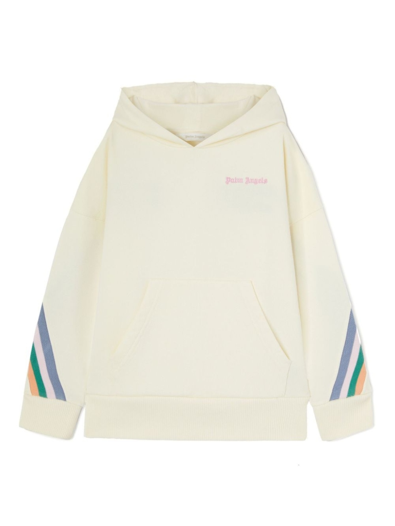 

Palm Angels Kids худи с принтом, нейтральный цвет