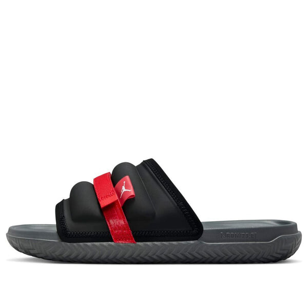 

Тапочки super play slide 'black fire red' Air Jordan, черный