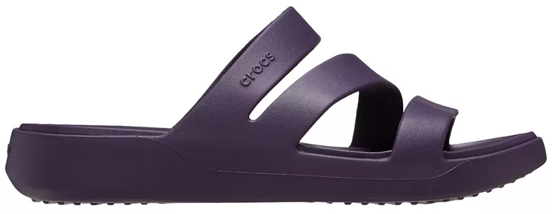 Женские сандалии Crocs с ремешками для отдыха, цвет Dark Iris