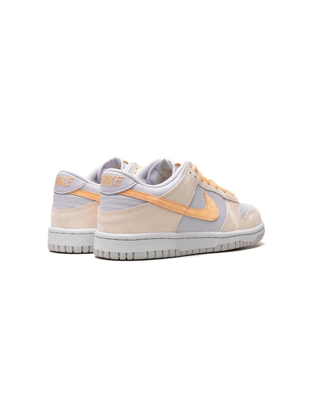Кроссовки Dunk Low Blue / Yellow Nike Kids, оранжевый — фото 3