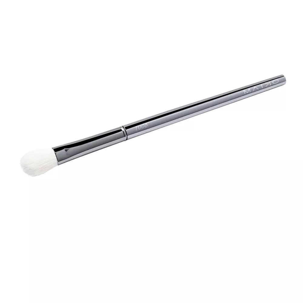 Кисть для лица Luxury grey pincel para difuminar sombras 1008 Maiko, 1 шт. — фото 2