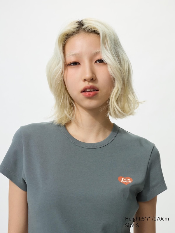 Футболка UT Cheerful Characters Uniqlo, 07 grey — фото 2