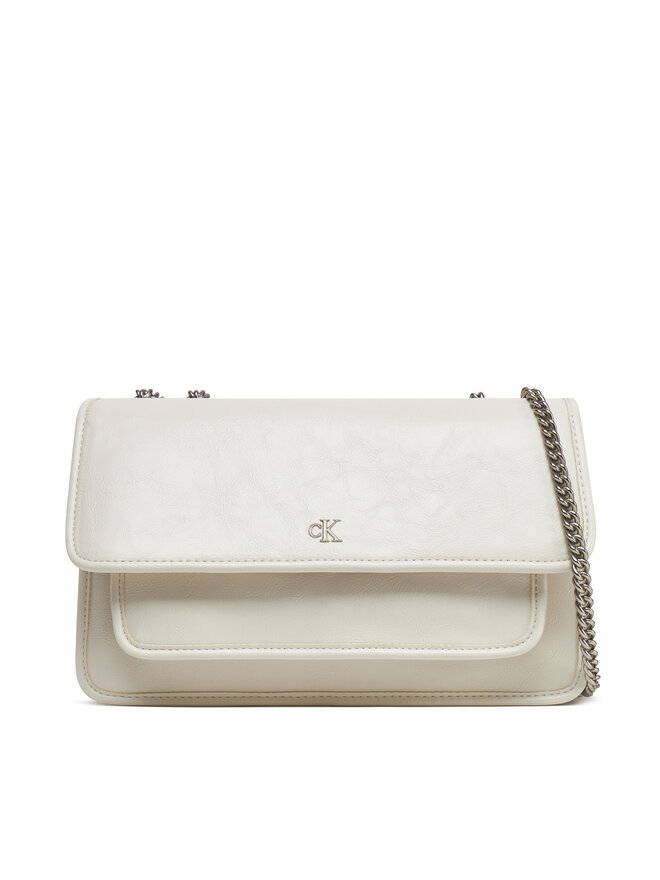 

Сумочка Chain Ew Flap Conv Chain Bag LV04K3084G Calvin Klein Jeans, экрю