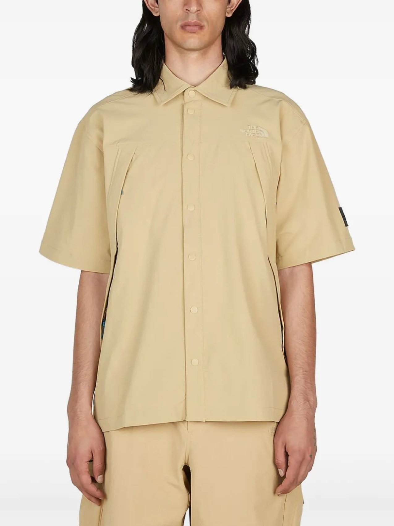 

Рубашка с вышитым логотипом The North Face Black Label, нейтральный