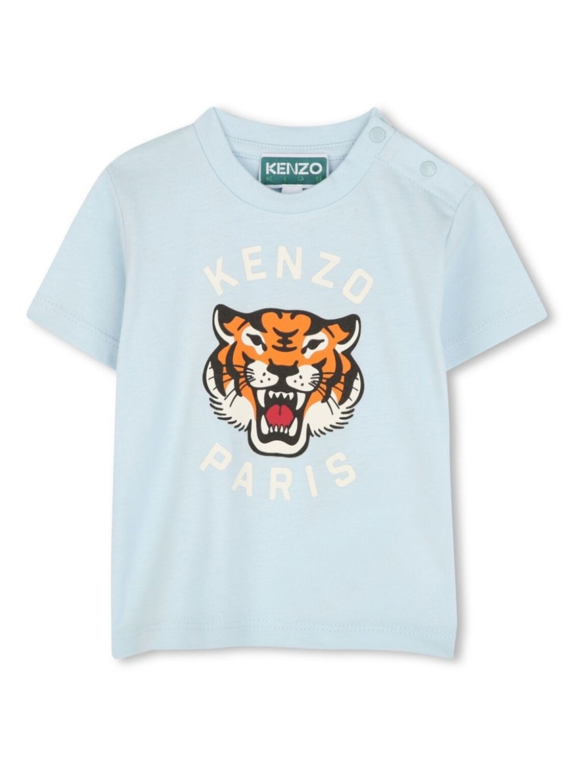 

Kenzo Kids футболка с графичным принтом, синий