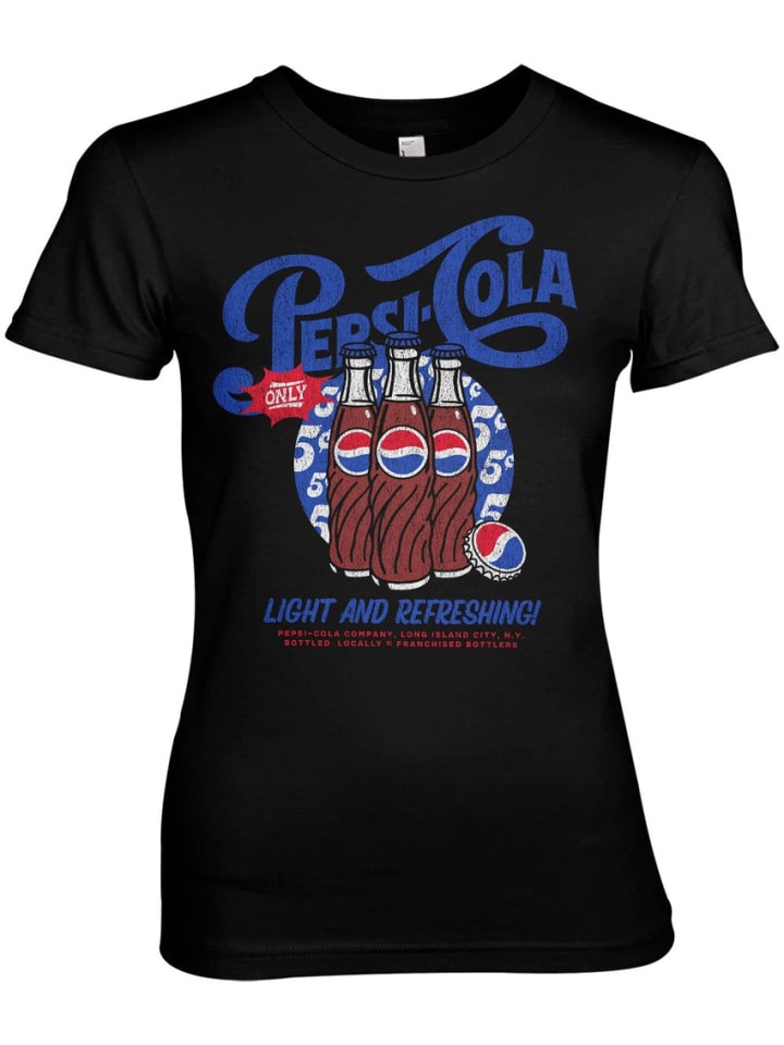 

Футболка Retro Add Girly Tee Pepsi Co, черный