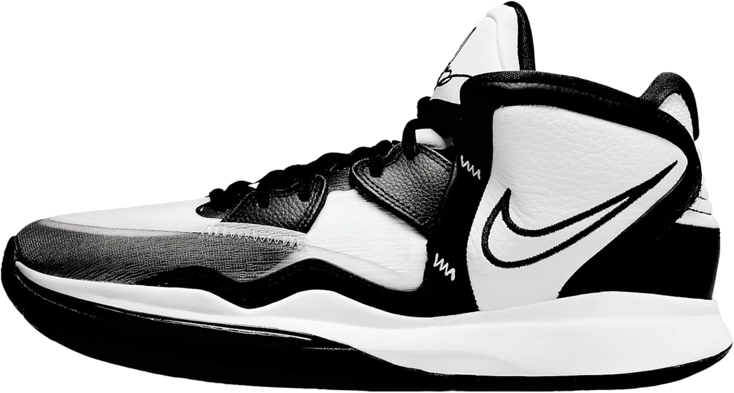 Мужские баскетбольные кроссовки Nike Kyrie Infinity 1 World 1 People DO9614-800 в цветах Safety Orange/Gorge Green/Sesame/Black, белый