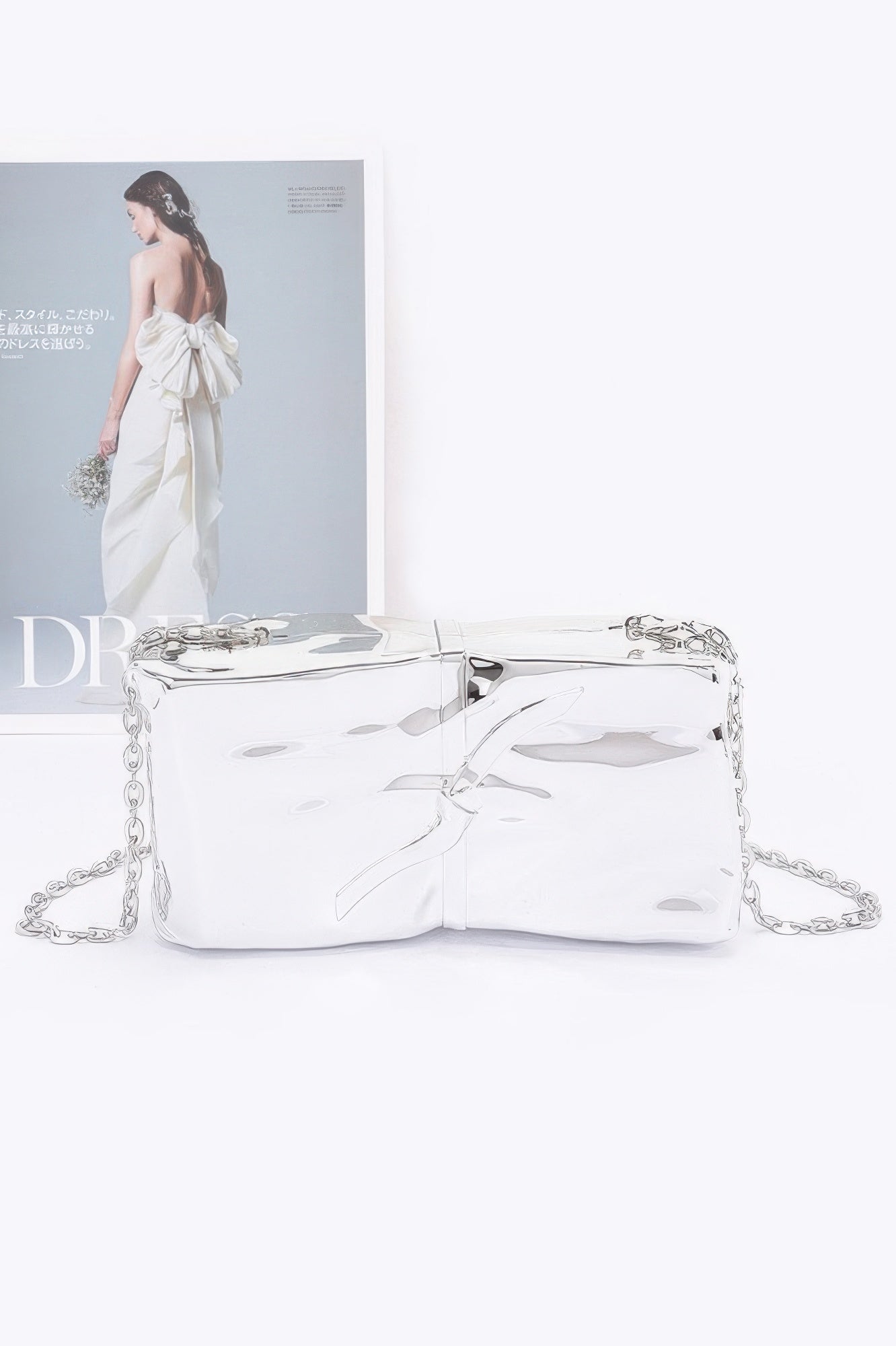 

Акриловая сумка-чехол FASHNZFAB, серебряный