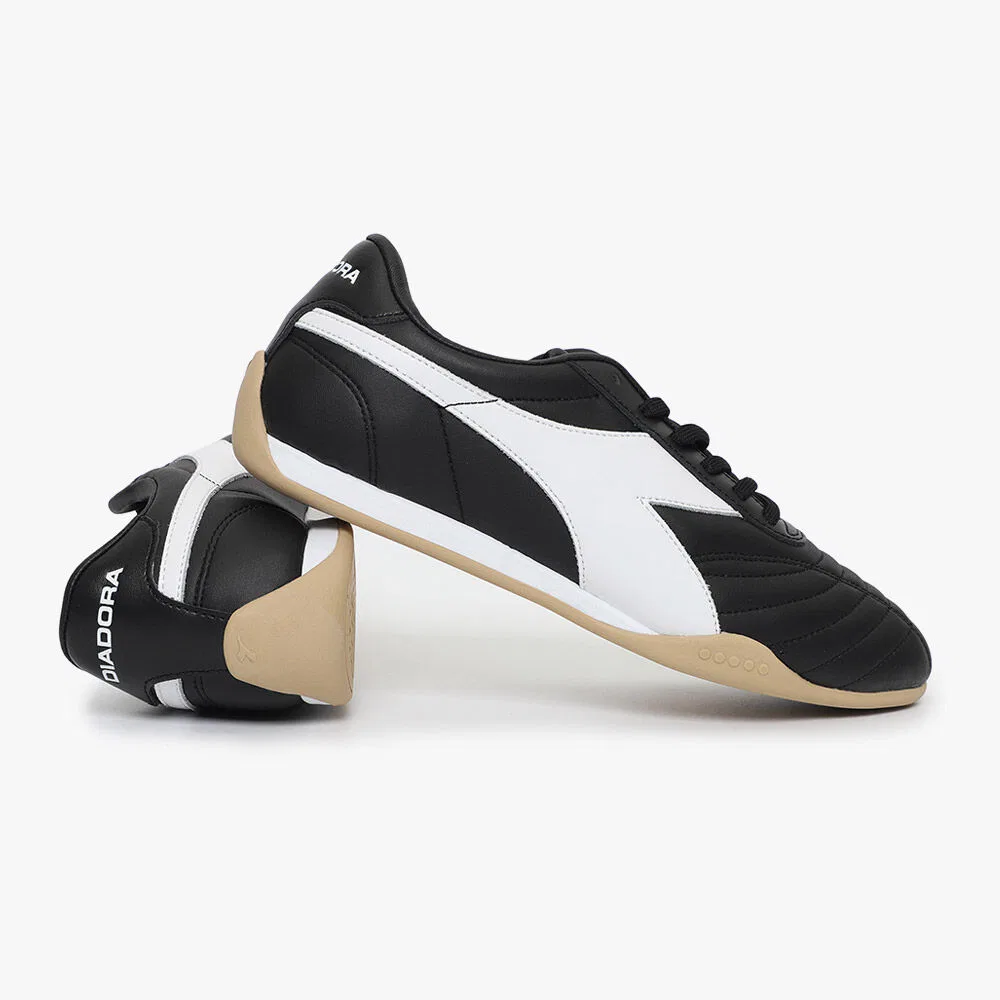 Мужские чёрные низкие кроссовки Fiore от Diadora — фото 3