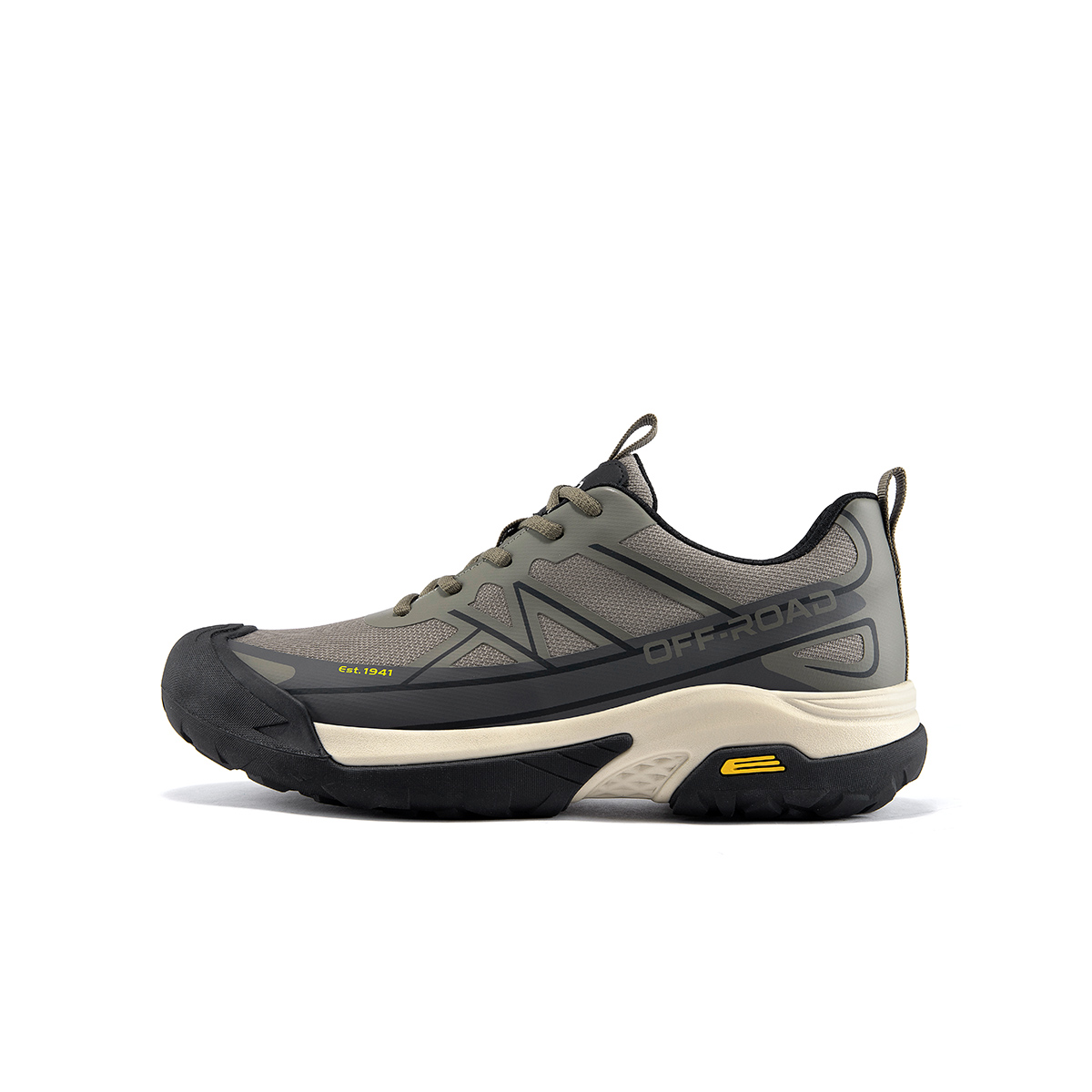 

Низкие походные туфли для мужчин Jeep, серый military