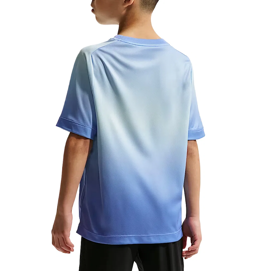 Детская футболка Quick Dry Nike, Pulse Sapphire Blue — фото 3