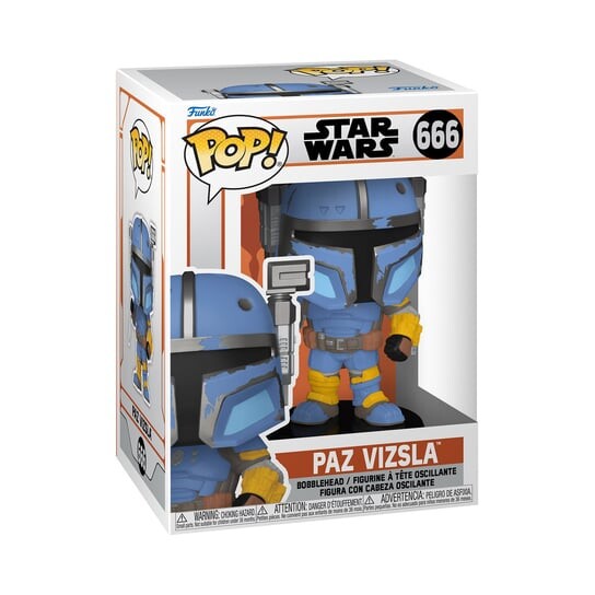 

Funko POP! Звездные войны. Мандалорец, коллекционная фигурка, Паз Визсла