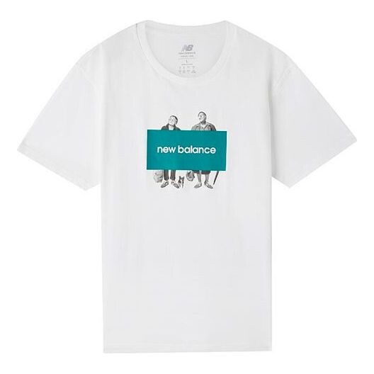 

Футболка мужские New Balance, белый