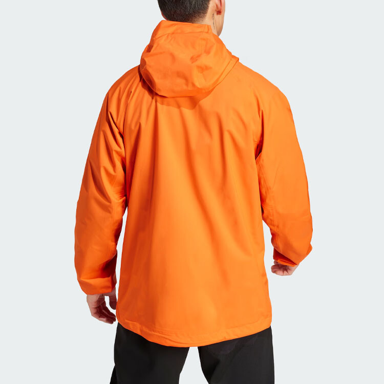 Куртка Adidas Multi Essentials 2L Rain, оранжевый — фото 3