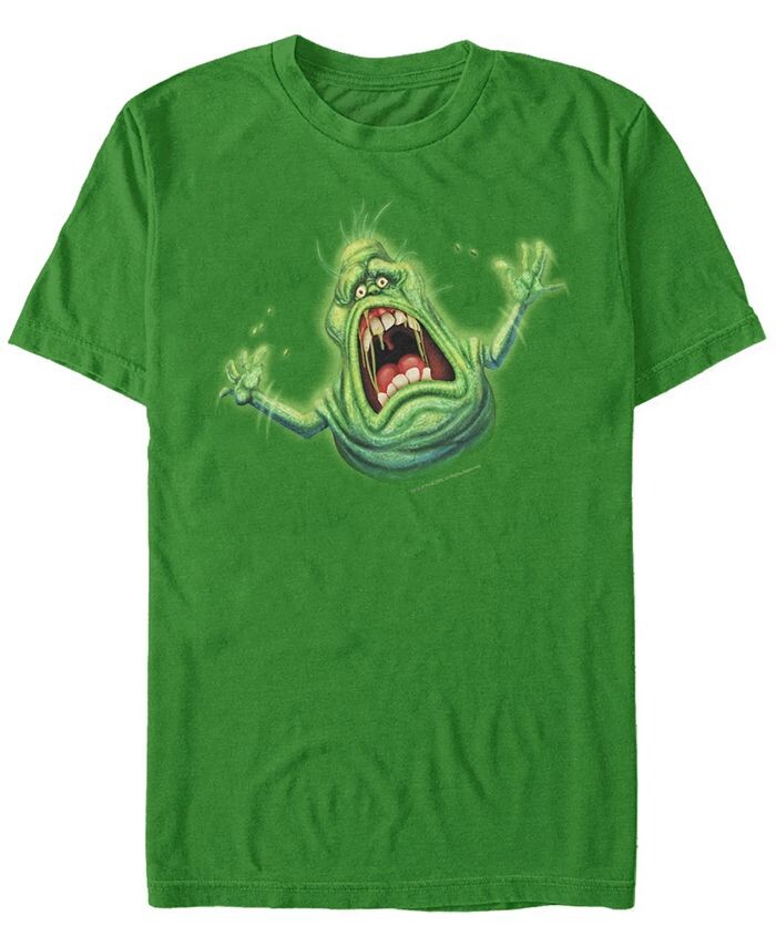 

Мужская футболка с коротким рукавом Ghostbusters Slimer B Fifth Sun, зеленый