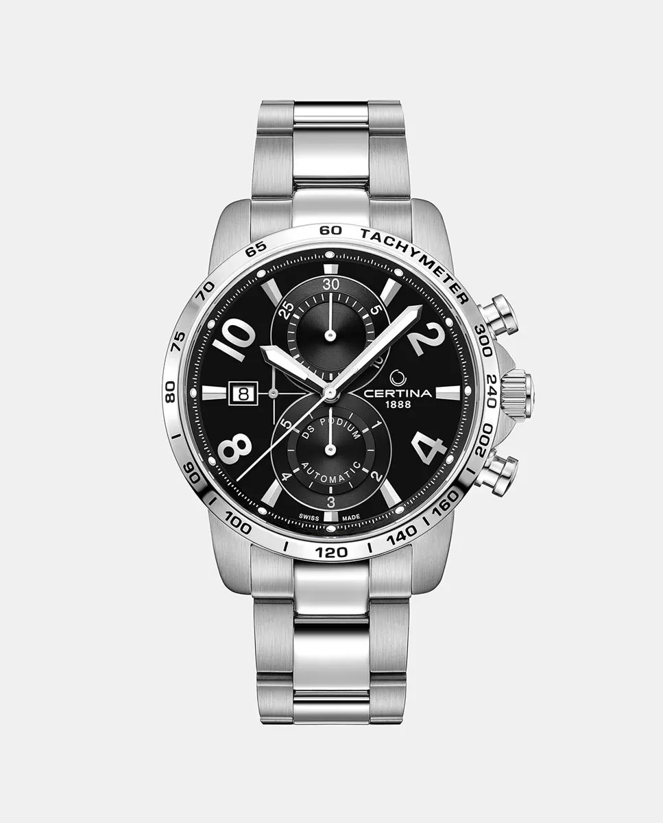 

DS Podium C0344271105700 стальные мужские часы Certina, серебрянный