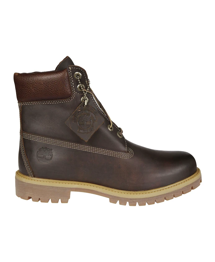 

Водонепроницаемые ботинки на шнуровке Timberland, коричневый