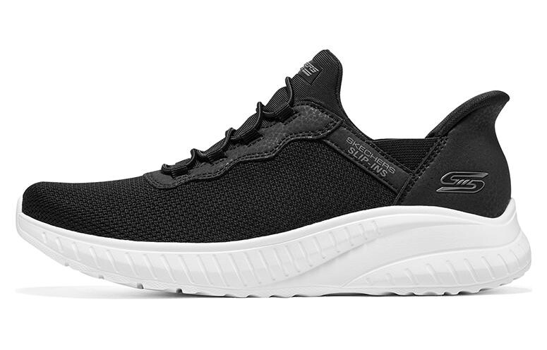 

Туфли Slip Ins Lifestyle женские с низким верхом, черные/белые Skechers, Черный, Туфли Slip Ins Lifestyle женские с низким верхом, черные/белые Skechers