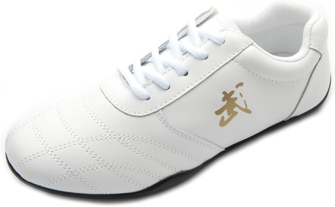 

Кроссовки для Тайцзи и кунг-фу, нескользящие, легкие, для занятий боевыми искусствами, традиционные классические кроссовки Старого Пекина Ukuboxbag, белый