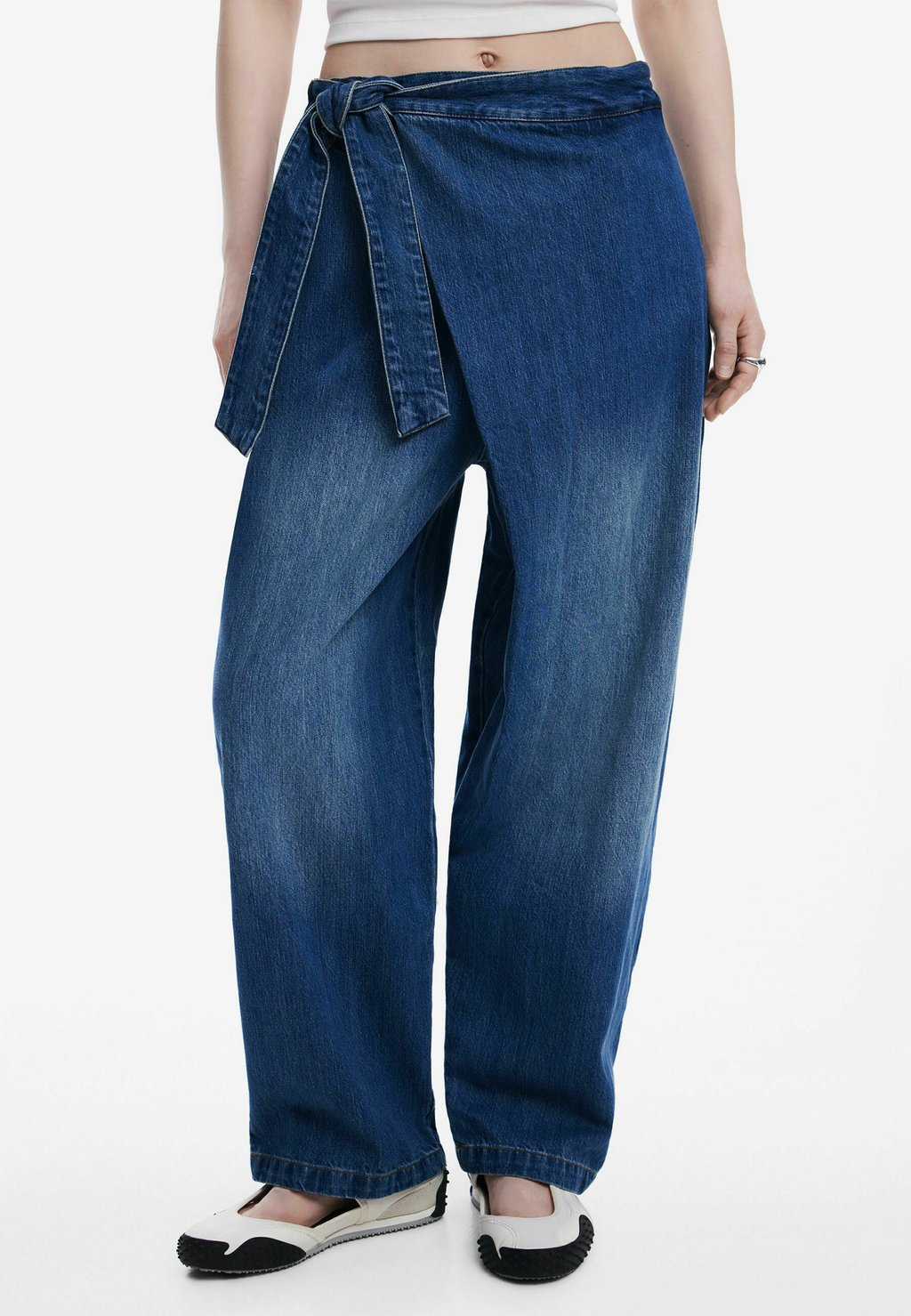 

Джинсы свободного кроя BAGGY WRAP-STYLE Desigual, синий