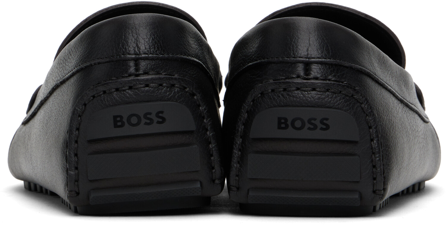 

Коричневые водительские мокасины BOSS