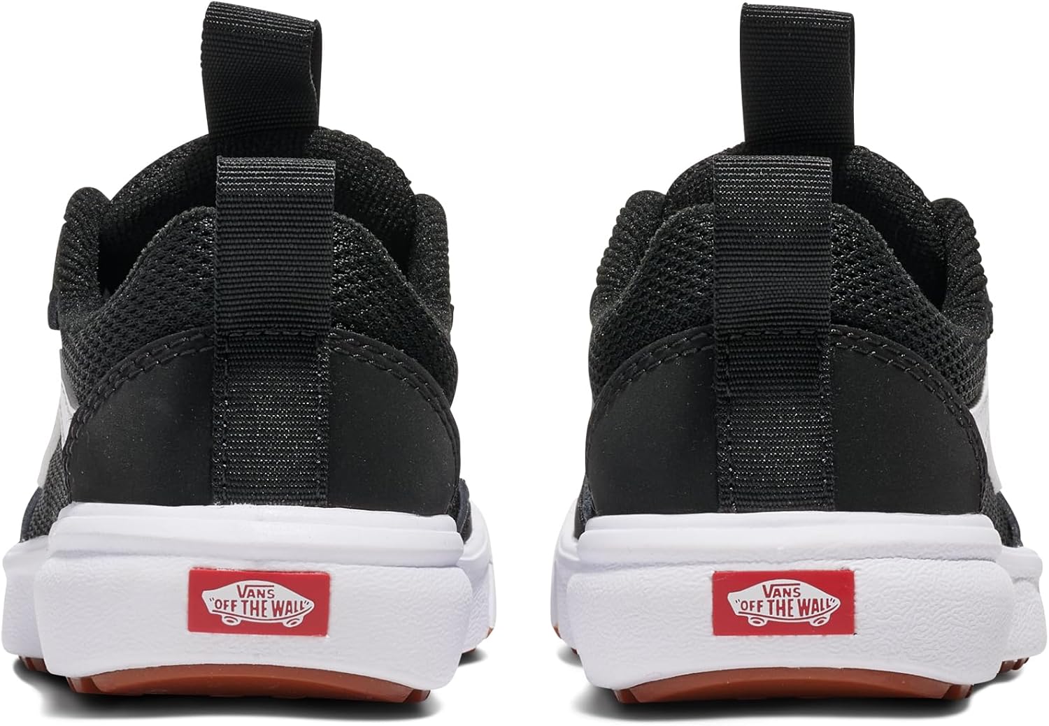 Кроссовки Vans для детей и подростков, Спортивная обувь для мальчиков и девочек для ходьбы, походов и моды, белый/черный — фото 3