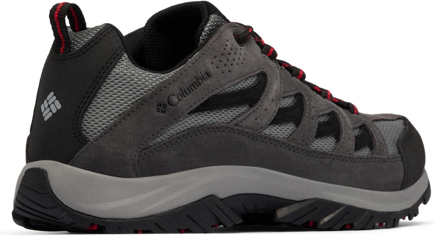 Columbia мужские походные ботинки Crestwood, Dark Grey/Mountain Red — фото 2