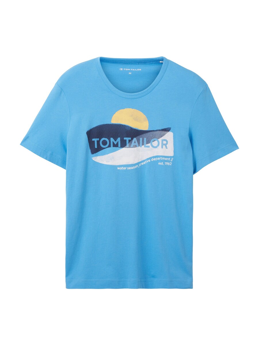 

Рубашка TOM TAILOR, цвет Blue/Sky blue