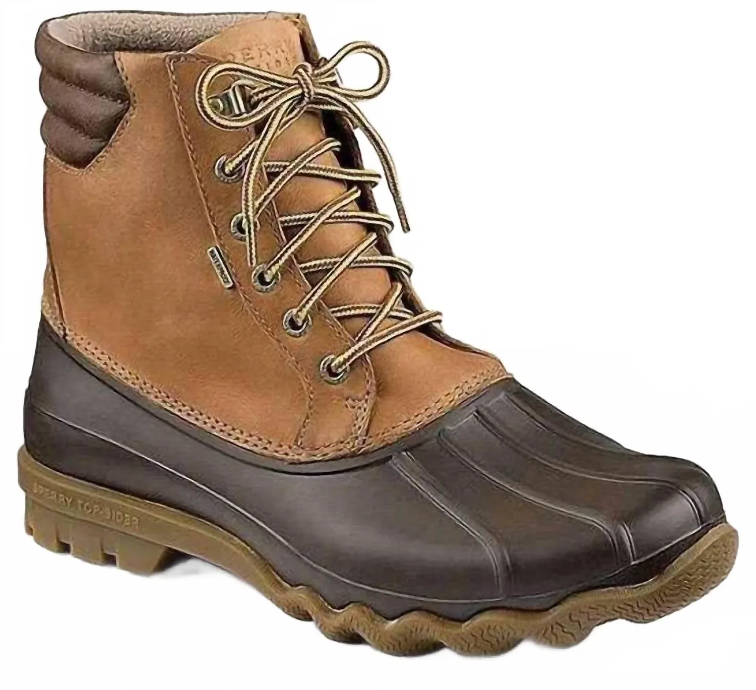 Sperry Мужские ботинки Avenue Duck Boot, бежево-коричневые