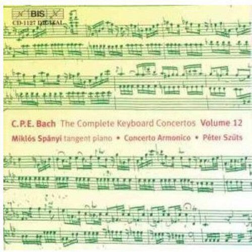 

CD диск Bach, C.P.E. / Spanyi / Concerto Armonico: Complete Keyboard Concertos 12