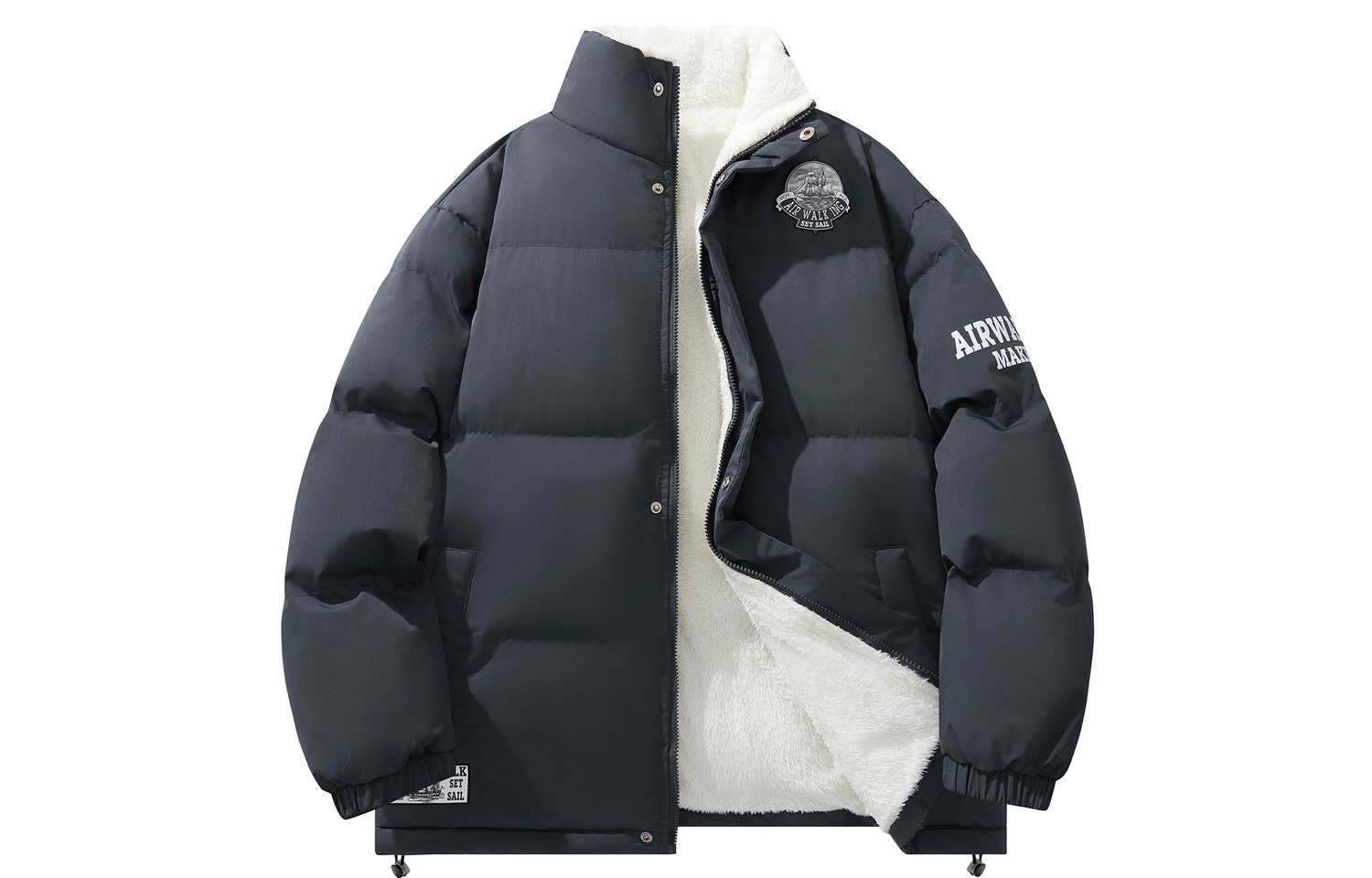 

Airwalk Пуховик Unisex, Gray (Sherpa Upgraded)