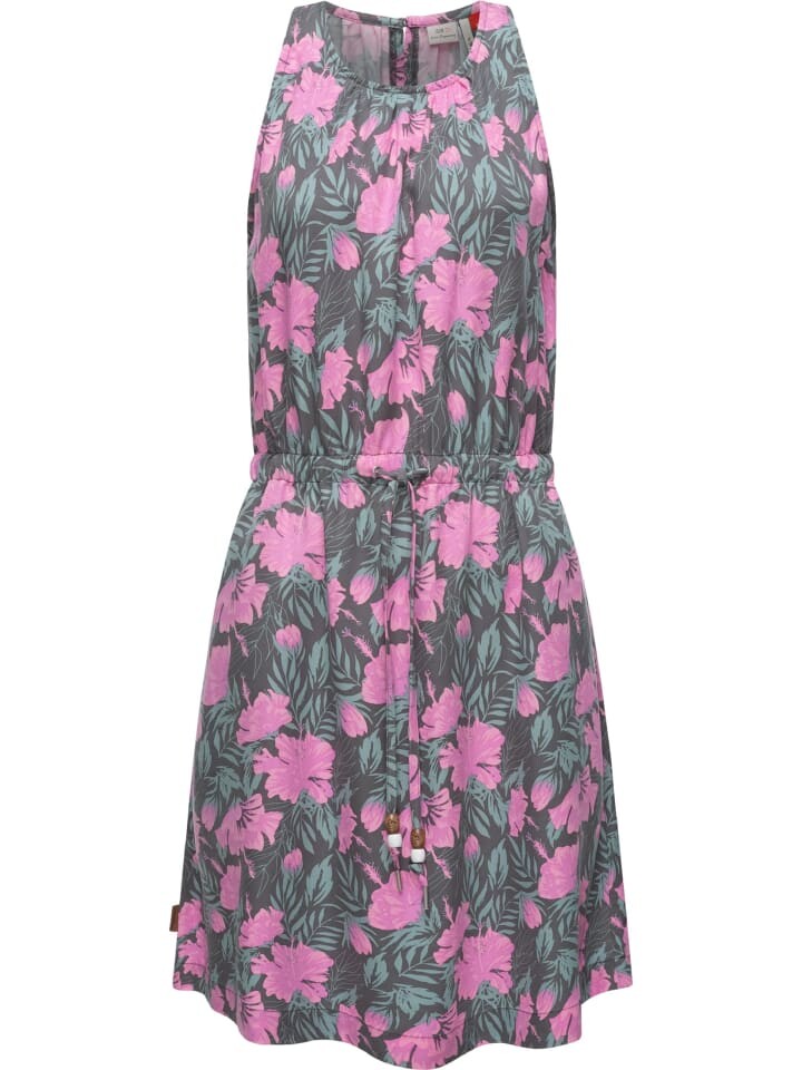 

Короткое платье ragwear Sommerkleid Sanai Print Organic, серый