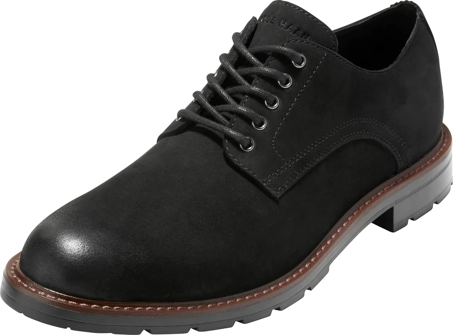 Мужские туфли Cole Haan - Chamberlin Grand Plain Toe Oxford, 2-Black Nbk Black Wr