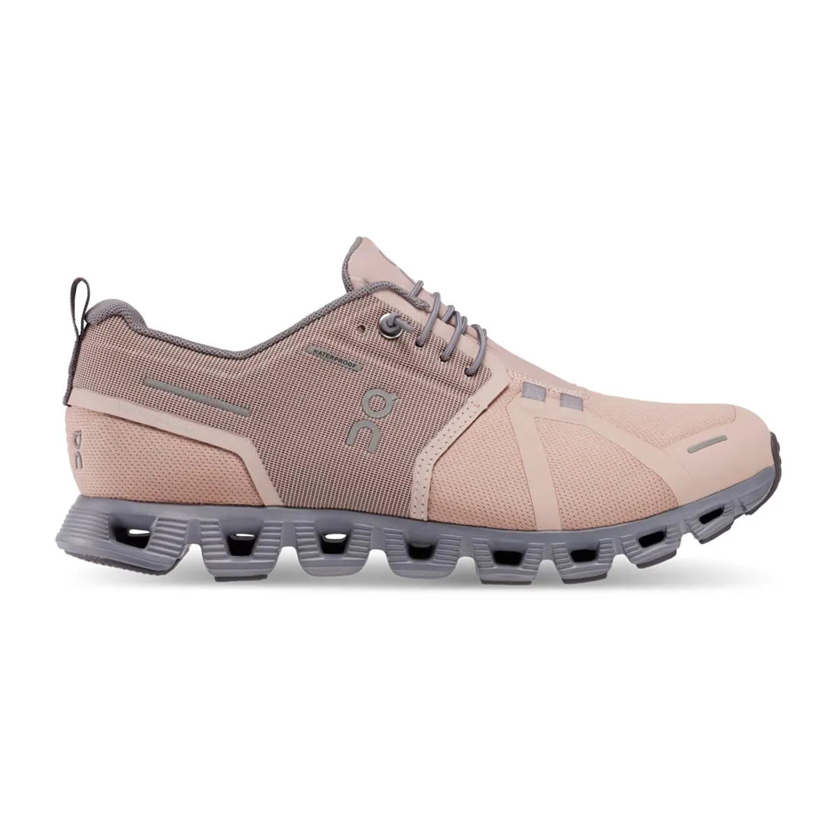 Женские повседневные кроссовки Cloud 5 Waterproof On, красный