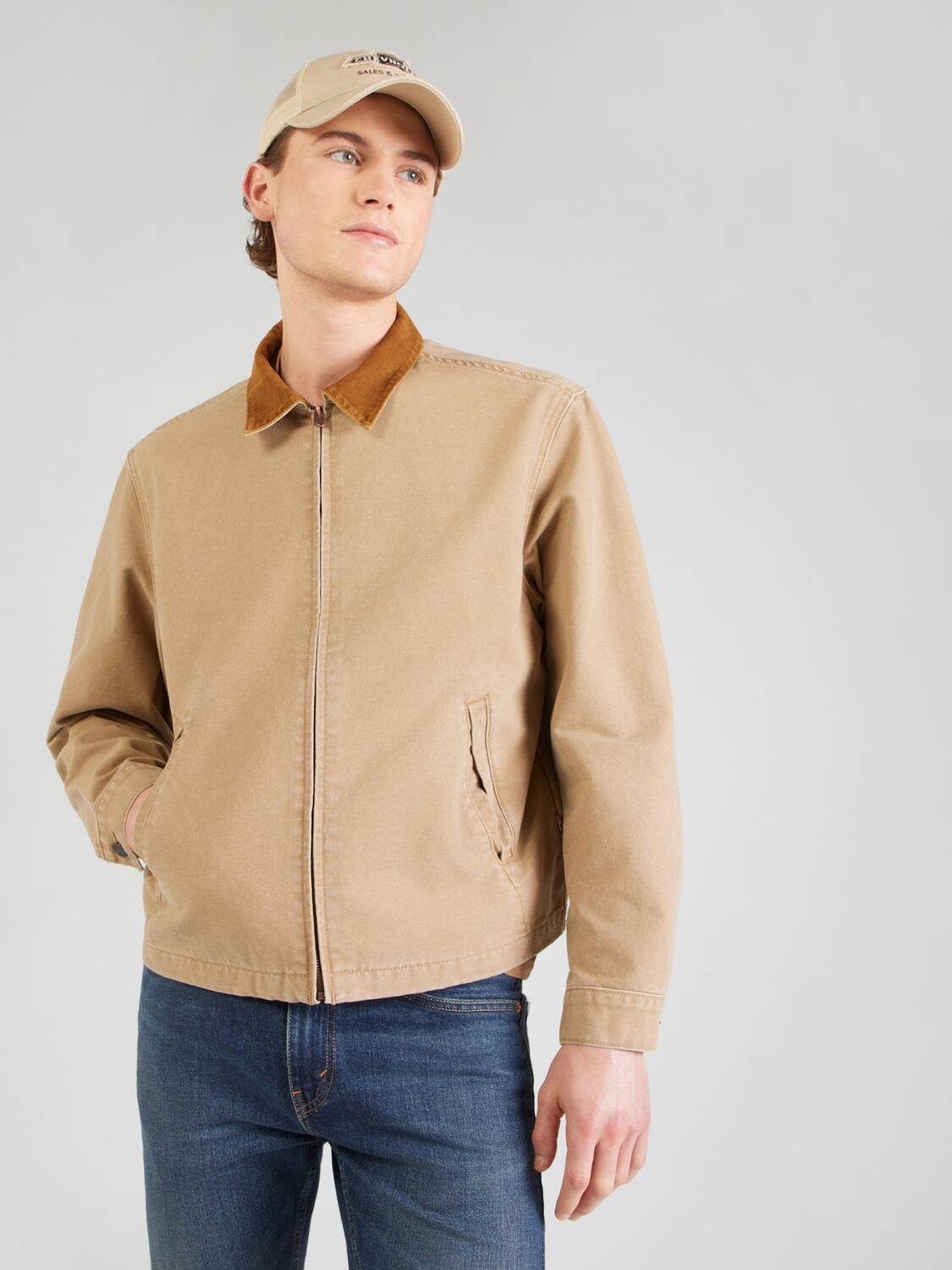 LEVI'S  Межсезонная куртка 'Trucker Jacket' в бежевом цвете — фото 3