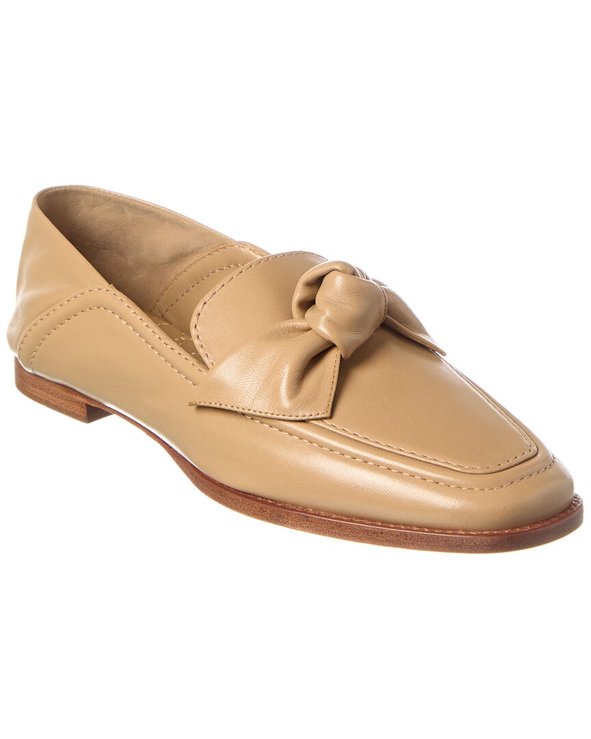 Кожаные лоферы Alexandre Birman Soft Maxi Clarita, коричневый