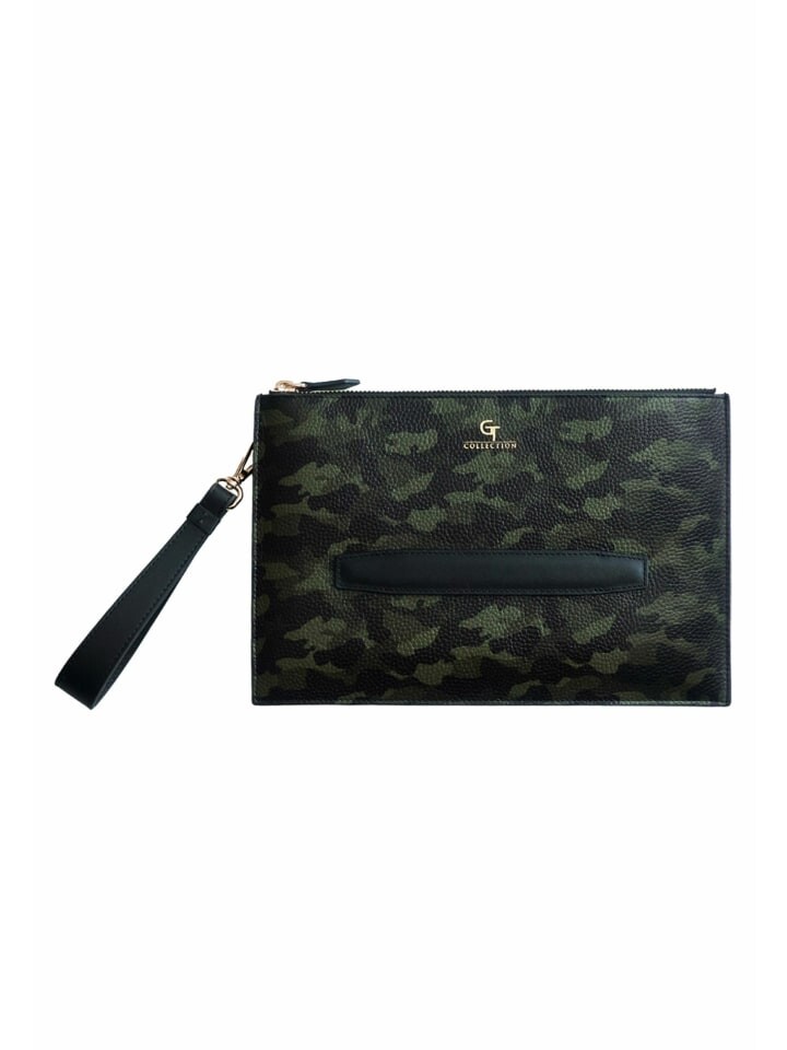 

Наплечная сумка GT COLLECTION Gürteltasche Clutch Bag, зеленый