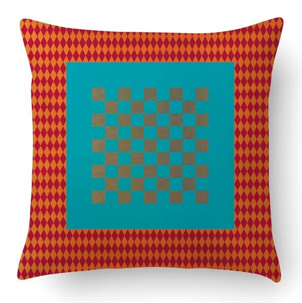 

Подушка с цифровой печатью Ideallux, 40x5x40 см, многоцветный