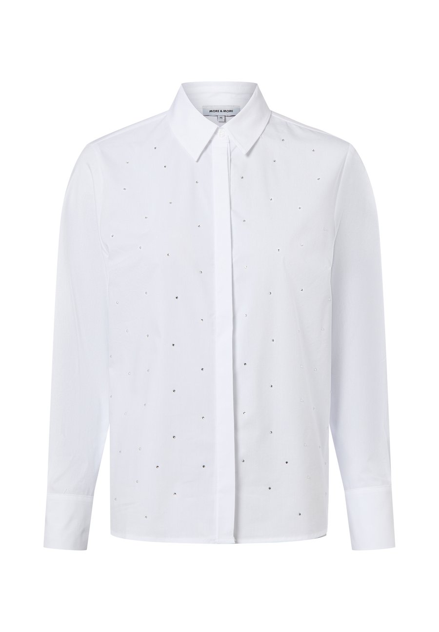 

Блуза More & More Button-down blouse, Weiß/White
