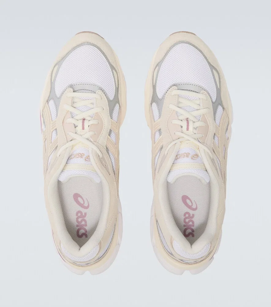 Кроссовки Gel-NYC 2.0 с замшевой отделкой Asics, белый — фото 4
