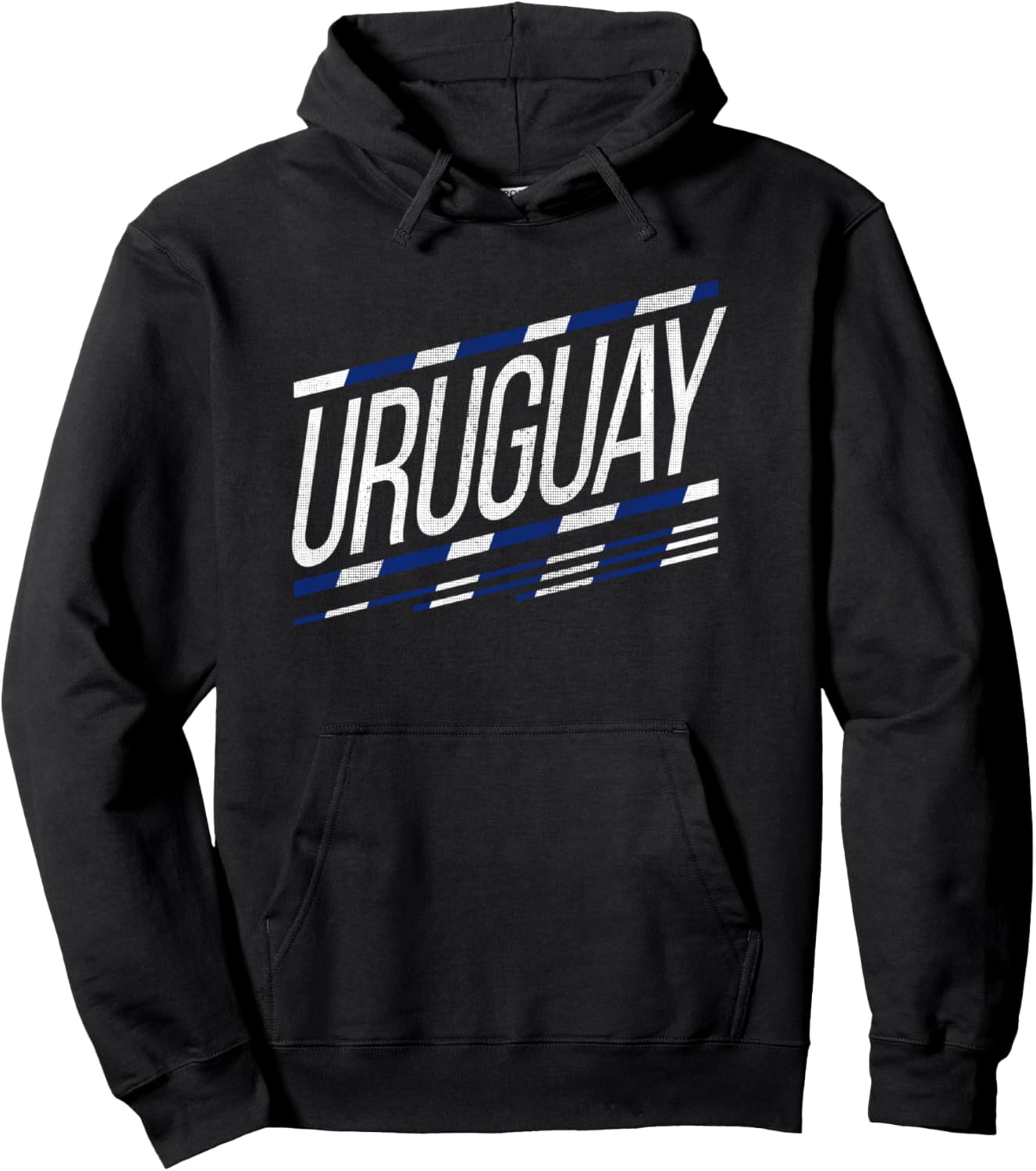 

Худи Fifth Sun Uruguay с наклонной полосой и логотипом, черное Trendy Apparel