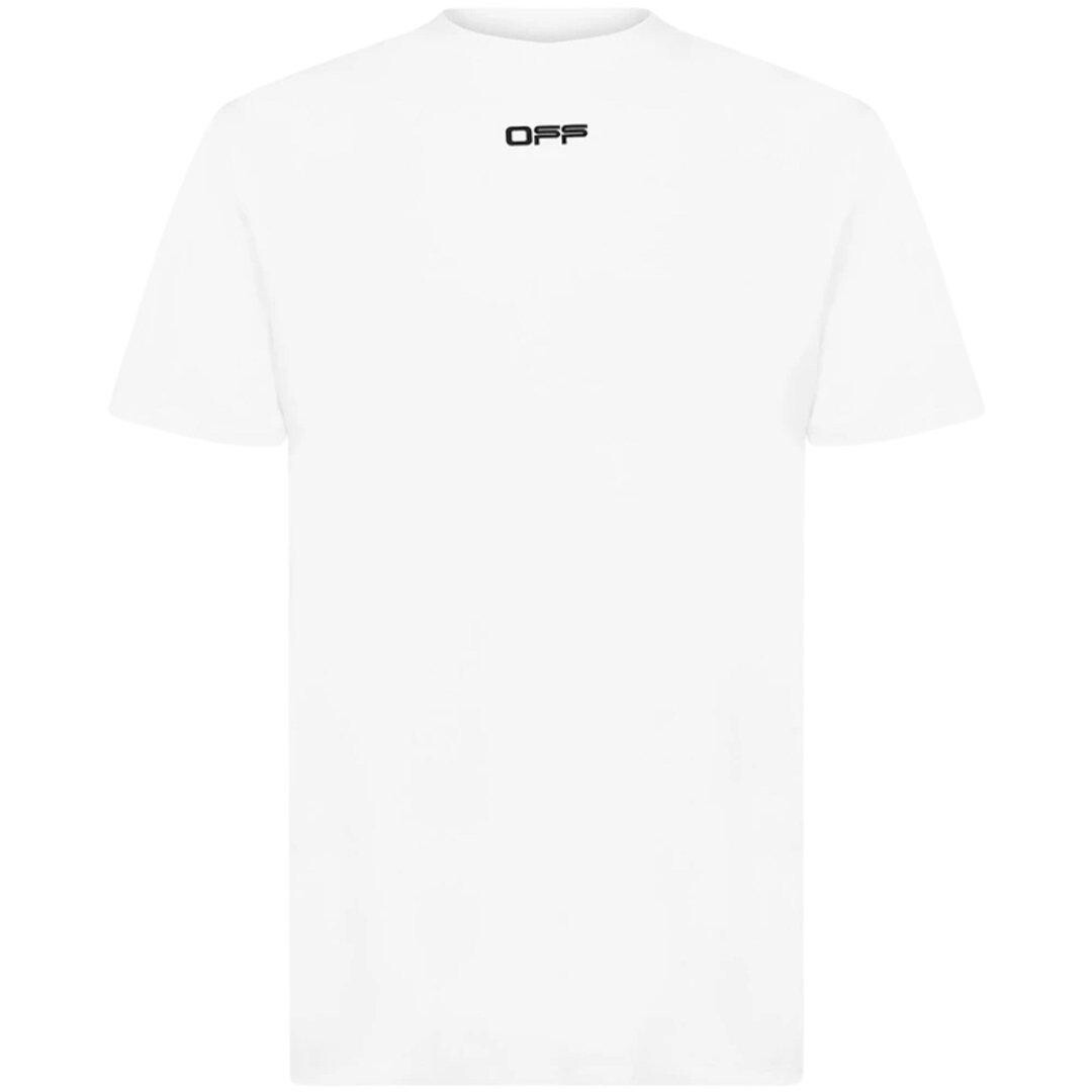 

Белая спортивная футболка Arrow Outline Off-White, белый