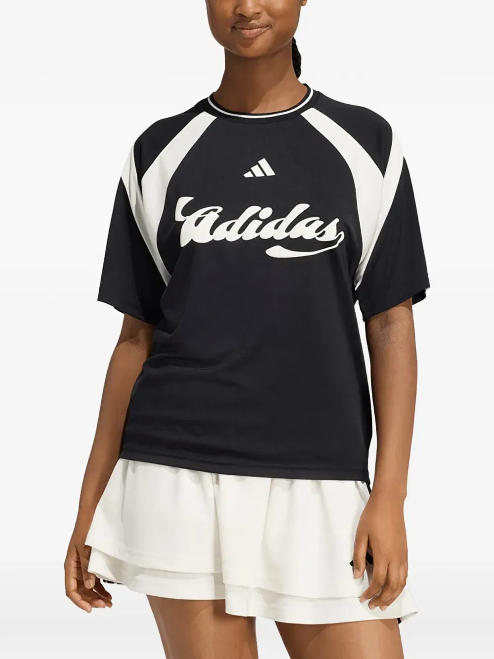 Футболка House of Tiro Adidas, черный — фото 3