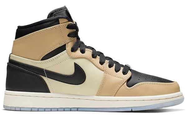 Кроссовки 1 высокие Air Jordan, черный — фото 2
