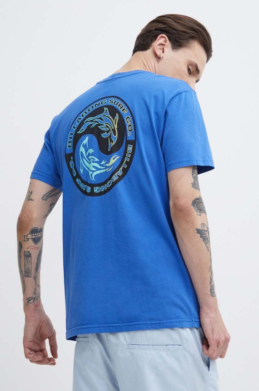 

Хлопковая футболка Billabong, синий