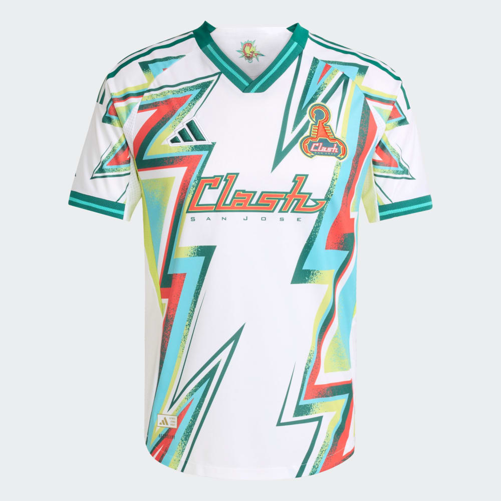 

Джерси Adidas San Jose Earthquakes 2025 Archive Authentic Jersey, цвет White/Mls-Sje-Sj5